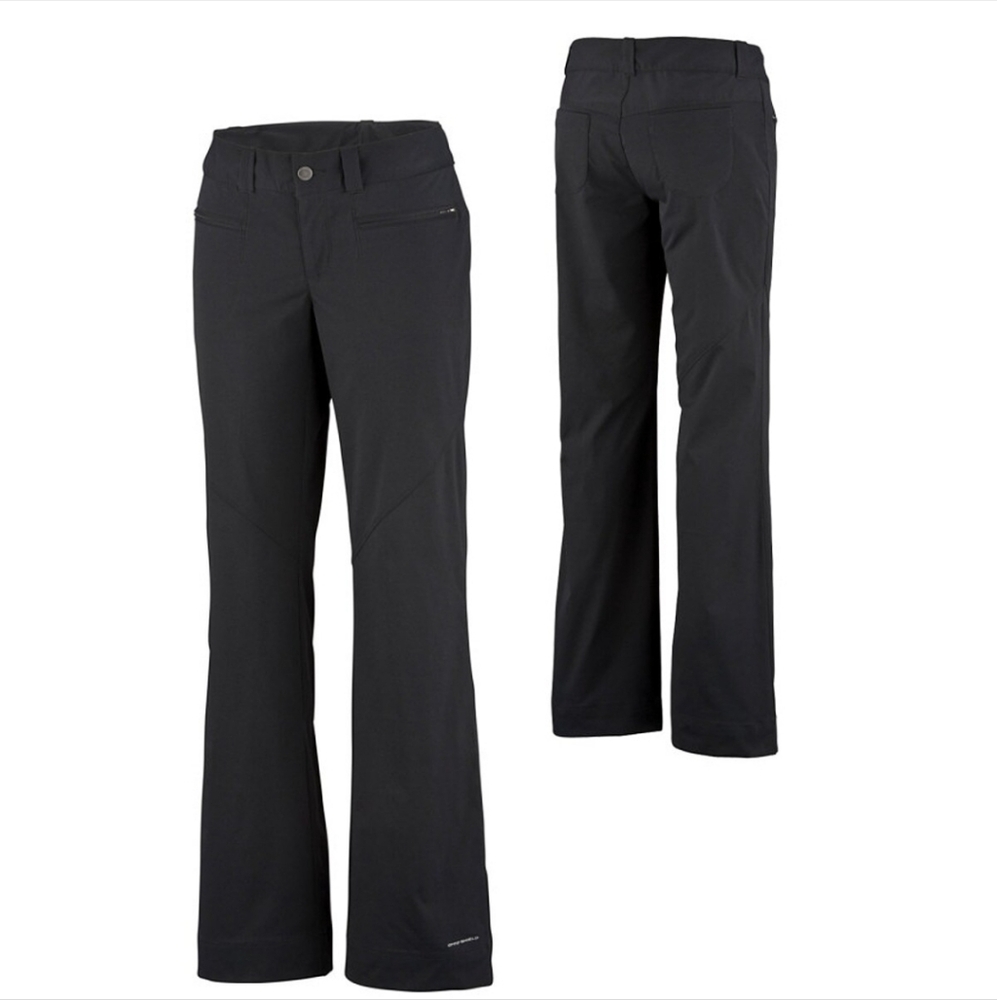 Columbia Mumbaii Mover Pants Size 6 Short Black